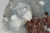 Apophyllite Crystals on Chalcedony - Maharashtra, India #183974-2